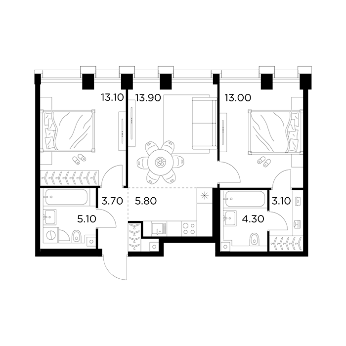 ЖК SokolInn Park, Москва | Жилой комплекс «СоколИнн Парк» рядом с парком Сокольники, группа «Эталон»